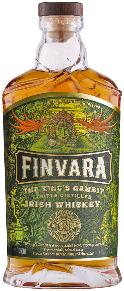 Finvara The Kings Gambit Irish Whiskey 43% NV  0.7 L Flasche