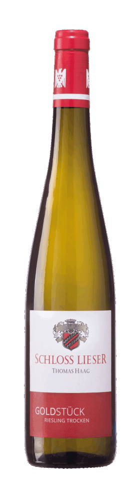 Schloss Lieser Piesport Goldstück Riesling Qualitätswein Trocken 2022  0.75 L Flasche