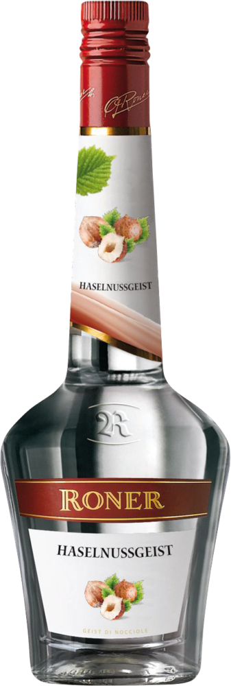 Roner Haselnussgeist NV  0.7 L Flasche