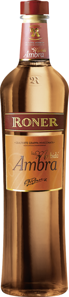 Roner Grappa Ambra La Morbida NV  0.7 L Flasche