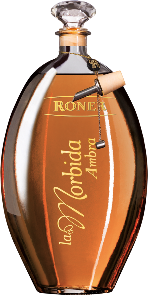 Roner Grappa Ambra La Morbida 40% 1.5 L Magnum