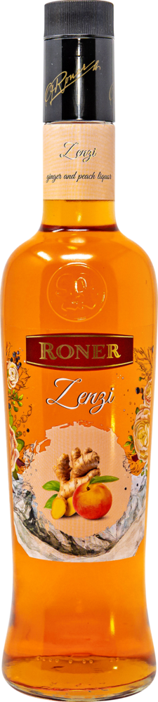 Roner Zenzi Pfirsich-Ingwer Likör NV  0.7 L Flasche