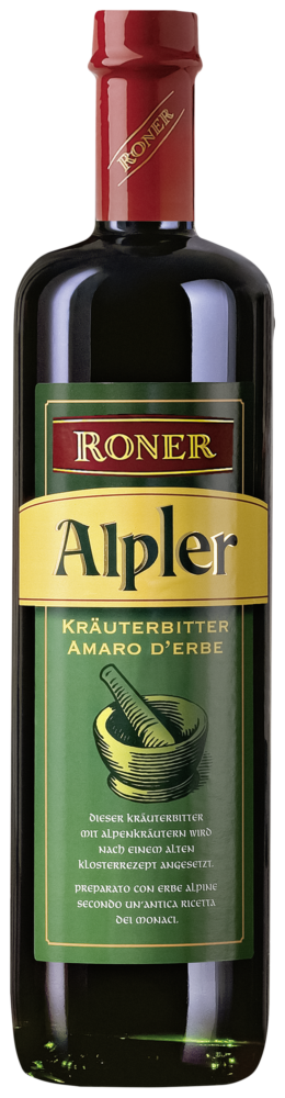 Roner Alpler Kräuterbitter 40% NV  0.7 L Flasche