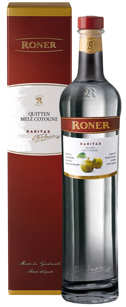 Roner Quittenbrand Raritas NV  0.5 L Flasche