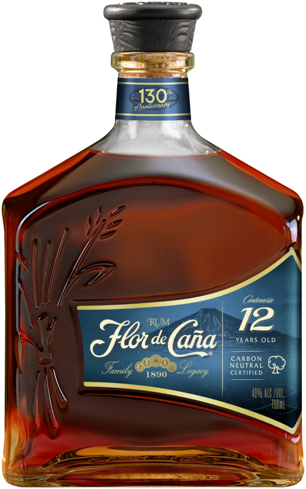 Flor de Caña 12 Year Rum 40% NV  0.7 L Flasche
