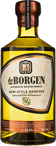 De Borgen New-Style Genever 40,8% NV  0.7 L Flasche