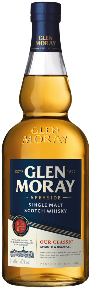 Glen Moray Classic Speyside Single Malt 40% 0.7 L Flasche