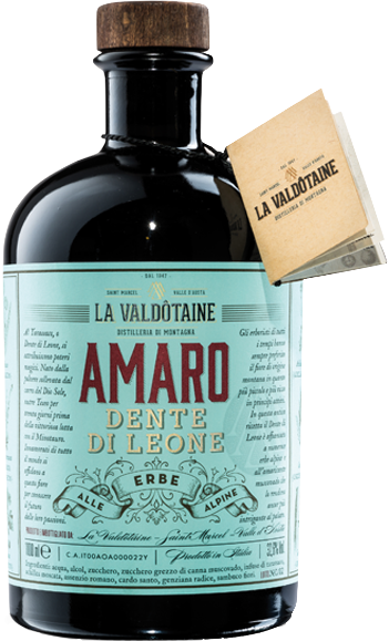 La Valdôtaine Valdotaine Amaro Dente Di Leone 32,6% NV  1 L Flasche