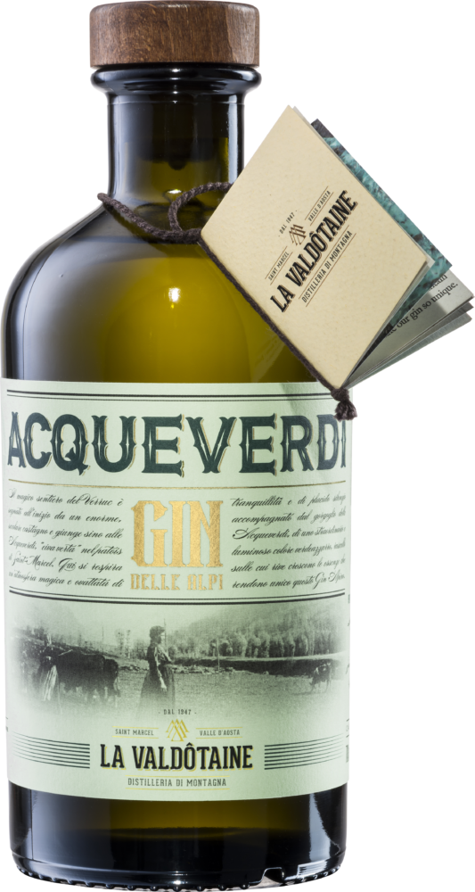 La Valdôtaine Valdotaine Gin Acqueverdi 0 7 L NV  0.7 L Flasche