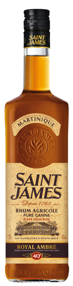 Saint James Royal Ambré Rhum Agricole 40% NV  0.7 L Flasche