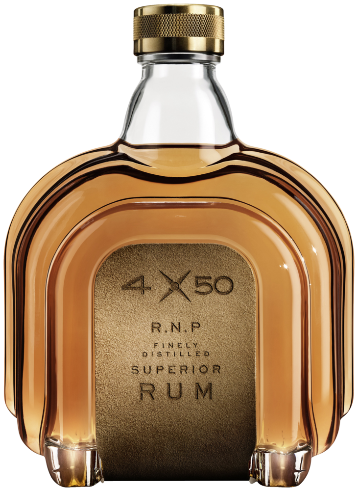 For Fellows 4X50 R.N.P. Finely Distilled Superior Rum 40,5% 0.7 L Flasche