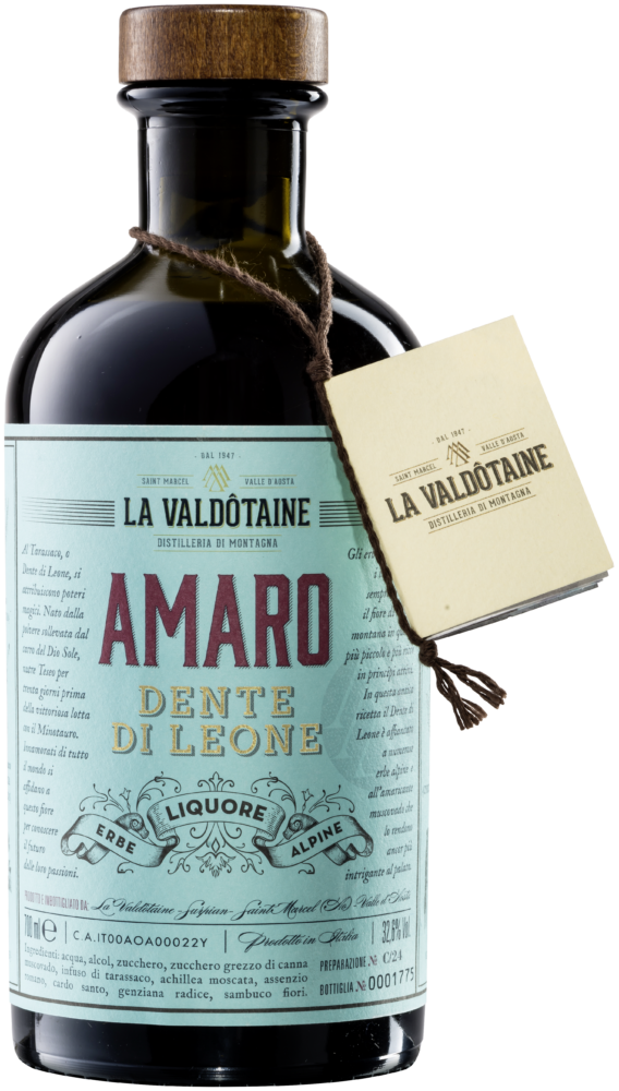 La Valdôtaine Valdotaine Amaro Dente Di Leone 32 6% NV  0.7 L Flasche