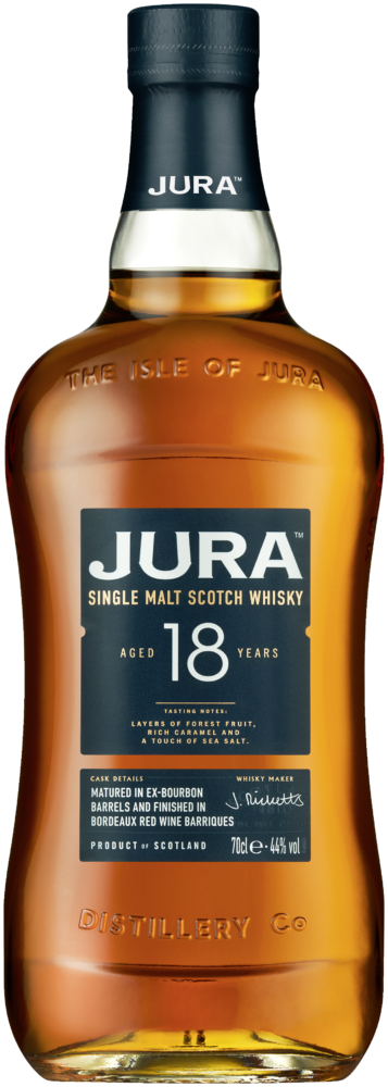 Jura Single Malt 18 Years 44% NV  0.7 L Flasche