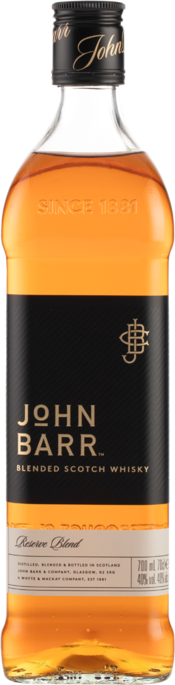 John Barr Blended Scotch Whisky Reserve NV  0.7 L Flasche