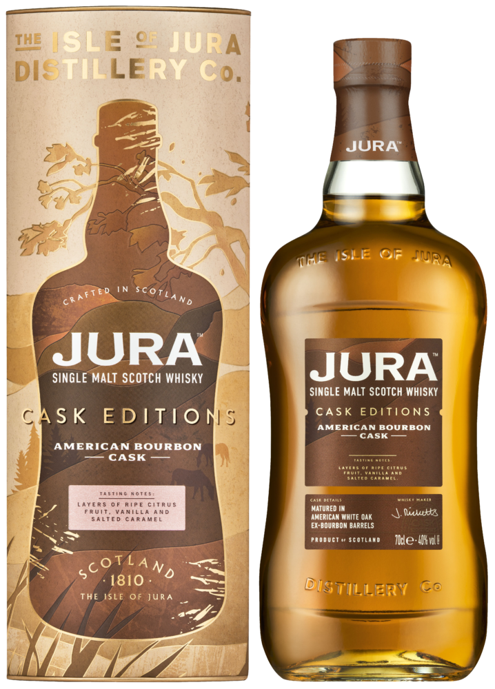 Jura Single Malt Bourbon Cask 40% NV  0.7 L Flasche