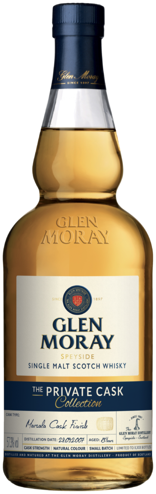 Glen Moray Private Cask Marsala Finish 57,6% 0.7 L Flasche