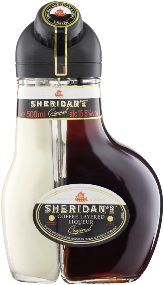 Sheridan's Coffee Layered Likör 15,5% NV  0.5 L Flasche