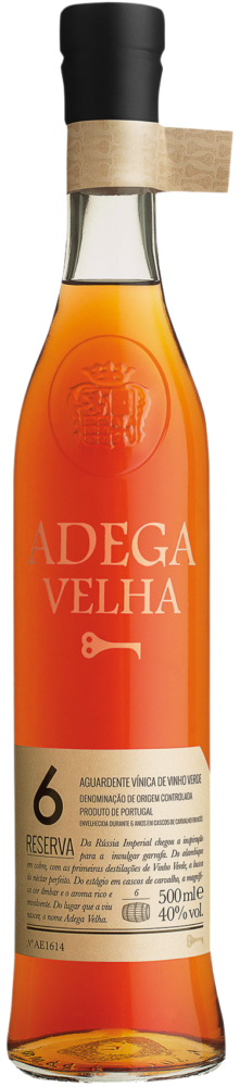 Adega Velha Brandy Reserva 6 Jahre NV  0.5 L Flasche