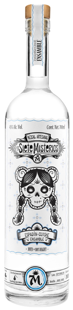 Los Siete Misterios Mezcal Ensamble Espadin Cuishe NV  0.7 L Flasche