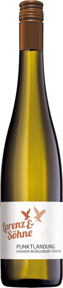 Lorenz & Söhne Grauburgunder Punktlandung 2024  0.75 L Flasche