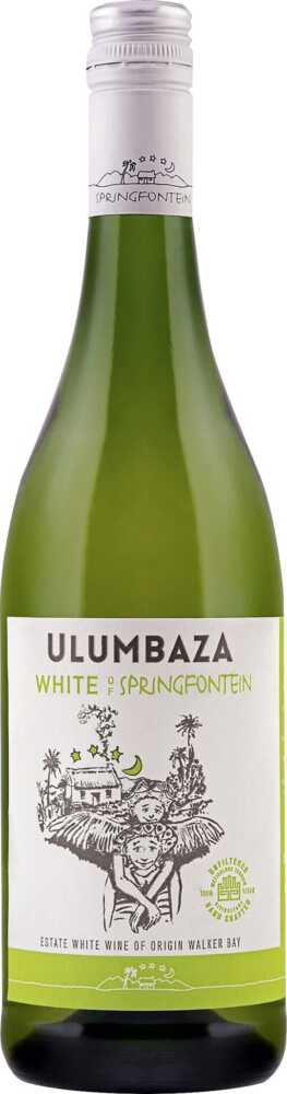 Ulumbaza White Of Estate Wine Of Origin Walker Bay
