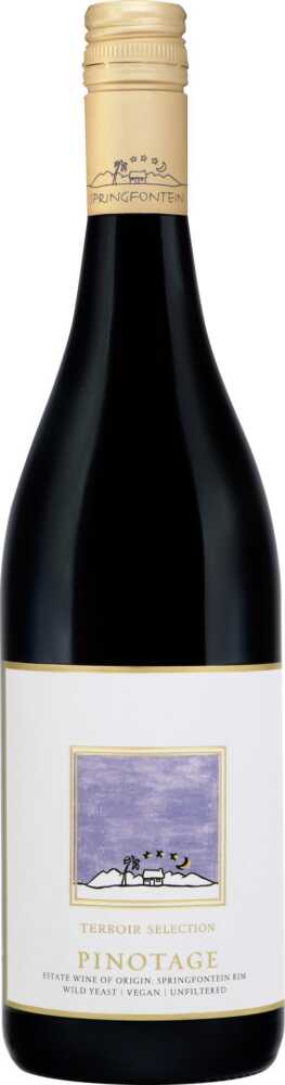Springfontein Pinotage Terroir Selection Estate Wine Of Origin Walker Bay 2021  0.75 L Flasche