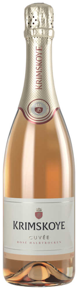 Krimskoye Rosé-Halbtrocken NV  0.75 L Flasche