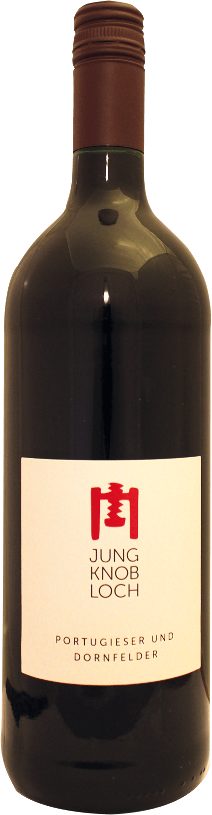 Jung & Knobloch Portugieser Dornfelder QbA Lieblich 2024  1 L Flasche