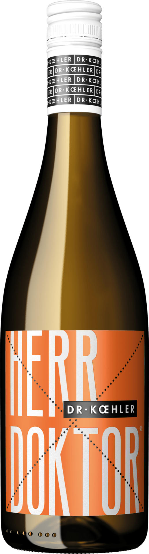 Dr. Koehler Herr Doktor Qualitätswein Halbtrocken 2024  0.75 L Flasche