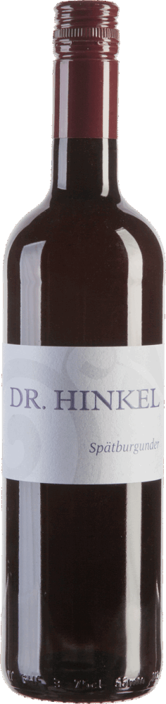 Dr. Hinkel Framerheimer Zechberg Spätburgunder Qualitätswein 2023  0.75 L Flasche