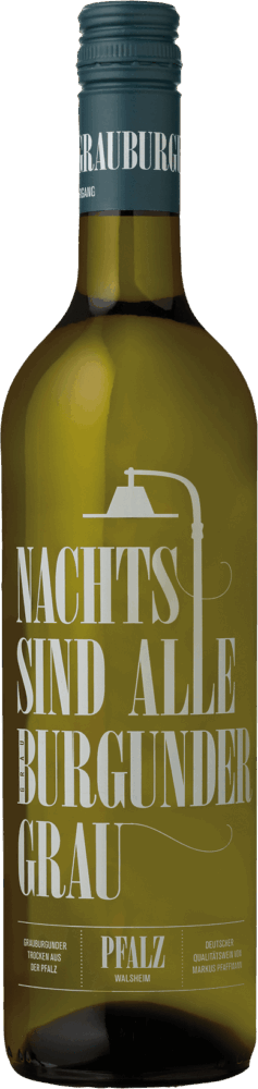 Markus Pfaffmann Nachts Sind Alle Burgunder Grau 2025  0.75 L Flasche