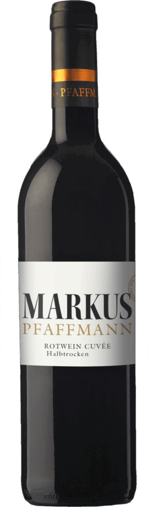 Karl Pfaffmann Chapeau Rotwein Dornfelder, Merlot Halbtrocken 2025  0.75 L Flasche