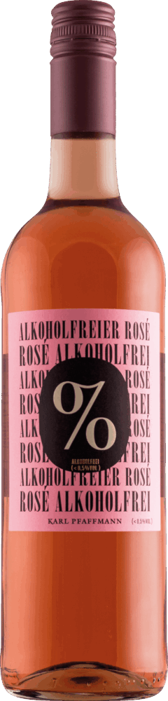 Karl Pfaffmann Rose Alkoholfrei NV  0.75 L Flasche