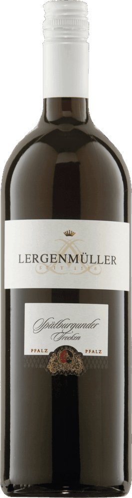 Lergenmüller Spätburgunder Qba Trocken 2022  1 L Flasche