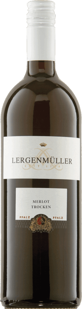 Lergenmüller Merlot Tr 2024  1 L Flasche