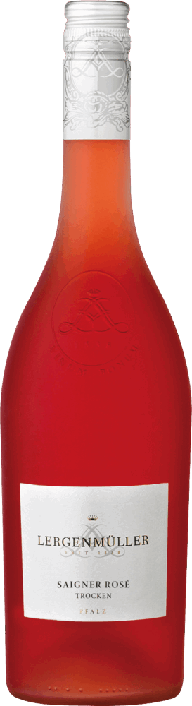 Lergenmüller Saigner Rosé Qualitätswein Trocken 2024  0.75 L Flasche