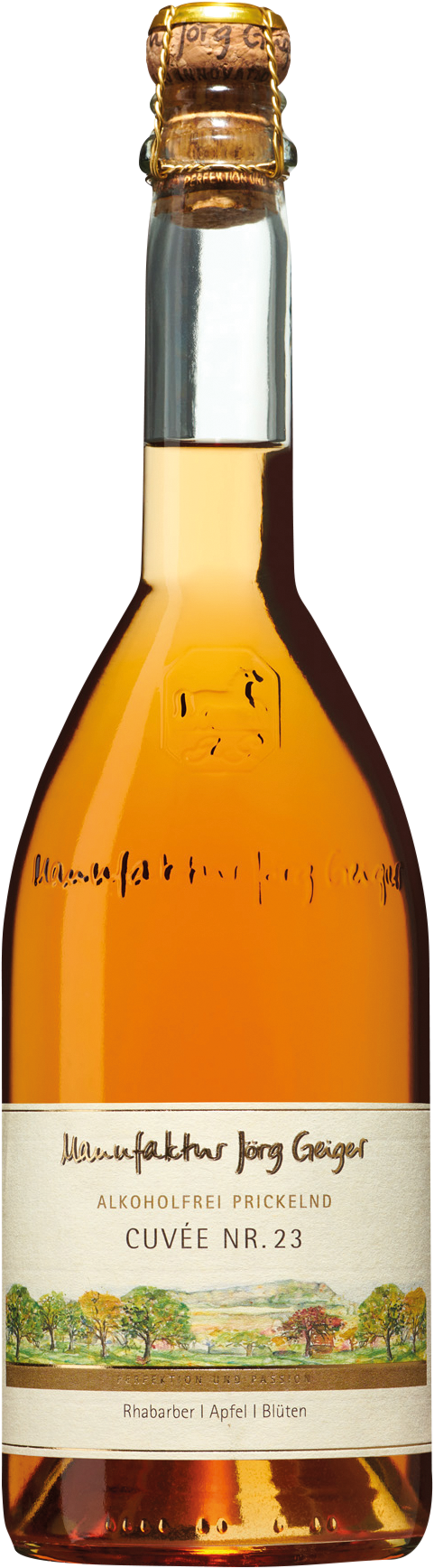 Prisecco Cuvée Nr. 23 (Rhabarber / Apfel / Blüten)