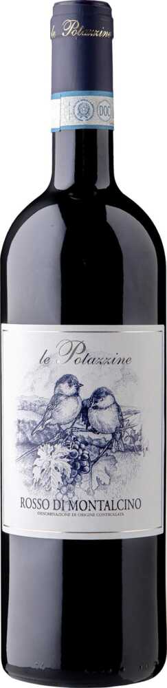 Tenuta le Potazzine Rosso Di Montalcino   Doc Toskana 2018  0.75 L Flasche