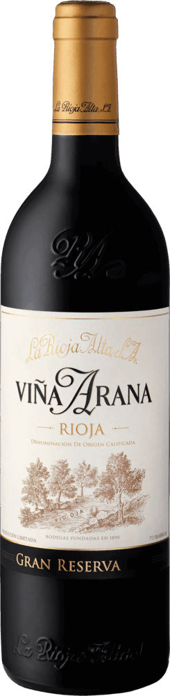 La Rioja Alta Vina Arana Gran Reserva 2017  0.75 L Flasche