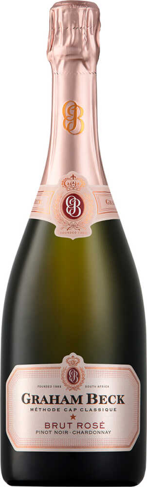 Graham Beck Wines Cap Classique Brut Rosé NV  0.75 L Flasche