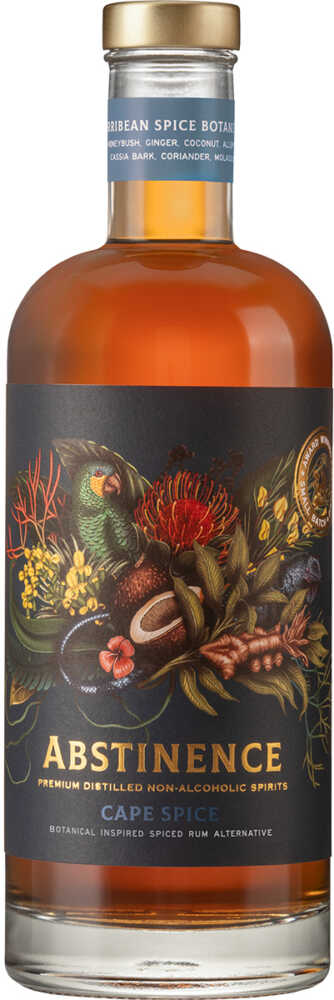 Curated Beverages - Abstinence Cape Spice Rum  Alkoholfrei NV  0.5 L Flasche