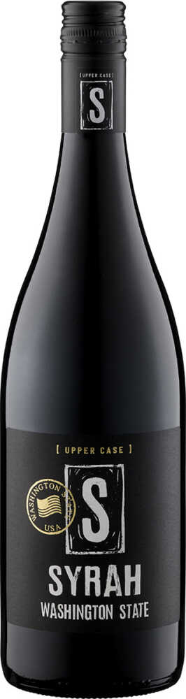 Upper Case S Syrah – Washington State Washington 2019  0.75 L Flasche