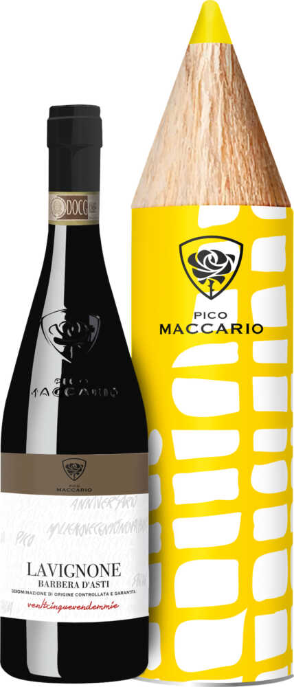 Pico Maccario Barbera DAsti Lavignone In Gp Docg 2023  0.75 L Flasche