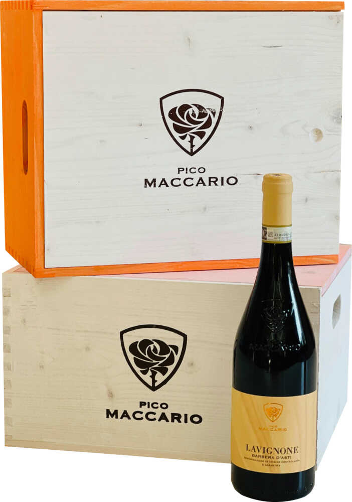 Pico Maccario 6er in   Lavignone In Umkarton 2021  4.5 L Réhoboam