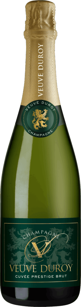 Veuve Duroy 60% Pinot Meunier, 30 % Chardonnay, 10% Pinot Noir Prestige Brut NV  0.75 L Flasche