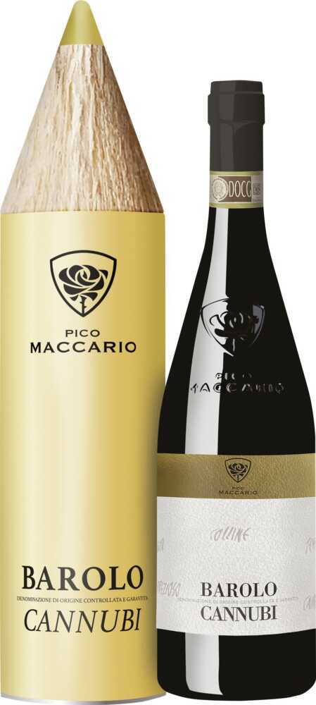 Pico Maccario Barolo Cannubi In Geschenkpackung DOCg 2017  0.75 L Flasche