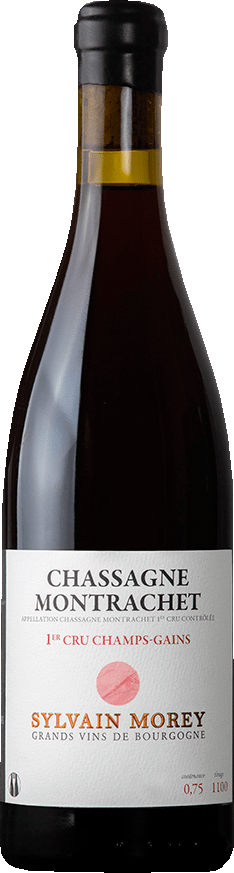 Domaine Sylvain Morey Chassagne-Montrachet 1Er Cru Champs Gains Rouge 2023  0.75 L Flasche