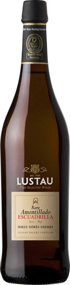 Rare Amontillado Sherry Solera Reserva Escuadrilla