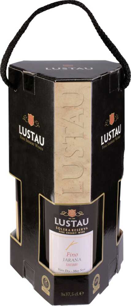 Sherry Trio Deluxe – Gp Je 1X0,375L: Sherry Jarana 15%Vol, Sherry Moscatel
