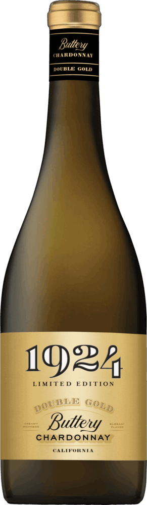 Delicato Family Wines 1924 Double Gold Buttery Chardonnay 2023  0.75 L Flasche